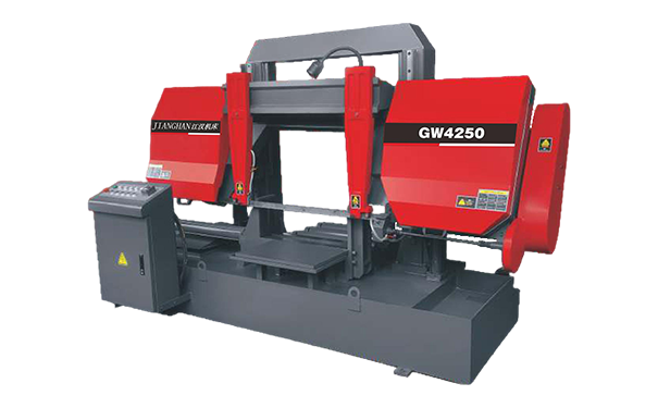 新津GW4250双柱龙门卧式带锯床